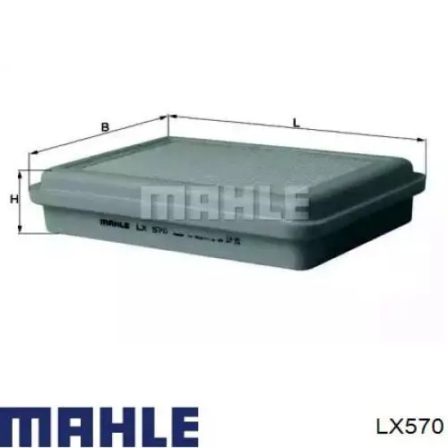 LX570 Mahle Original воздушный фильтр