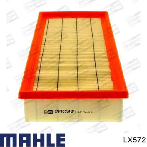 Элемент воздушного фильтра Mahle Original LX572 цена, от 8.42 USD