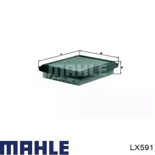 Купить LX591 Mahle Original Автомобильный фильтр воздуха