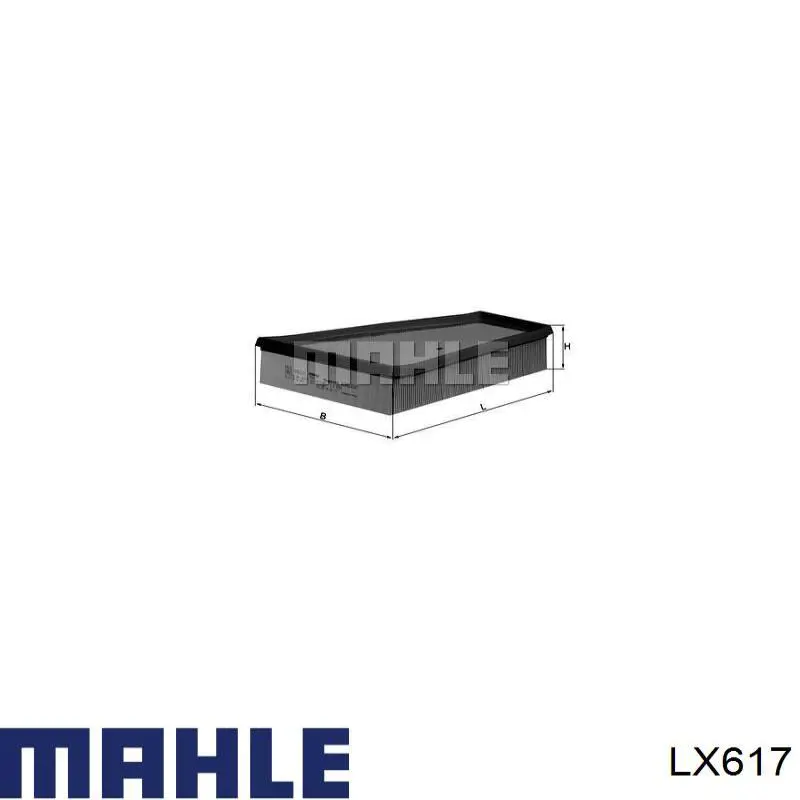 LX617 Mahle Original воздушный фильтр