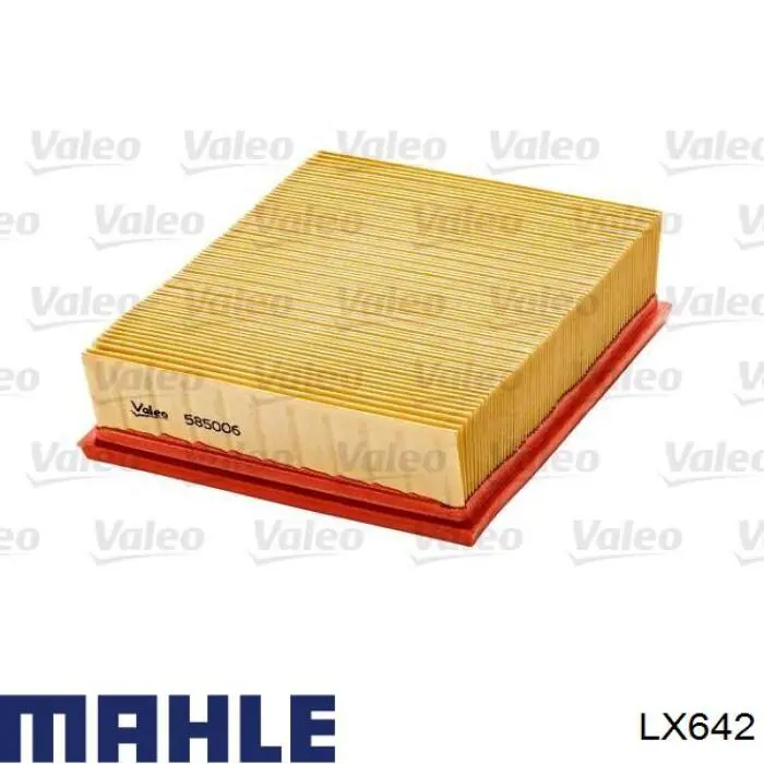 Элемент воздушного фильтра Mahle Original LX642 цена, от 4.36 USD