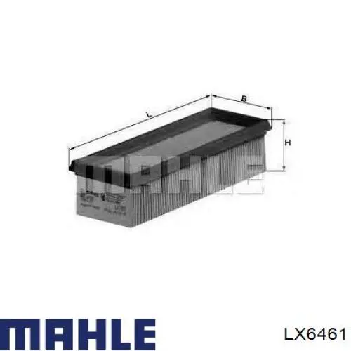 Фильтр воздушный Mahle Original LX6461