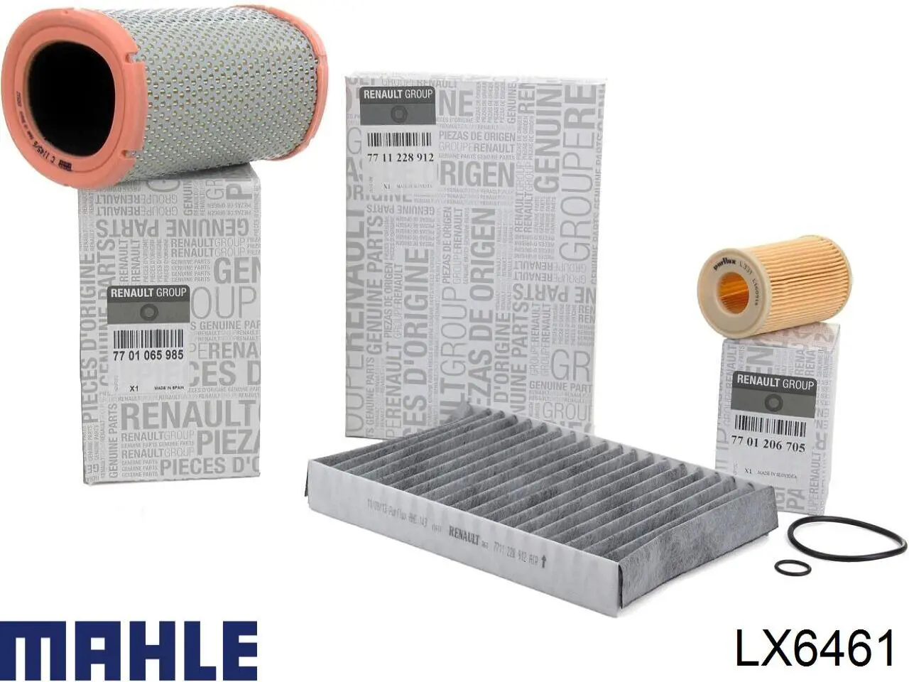 LX6461 Mahle Original Воздушный фильтр двигателя