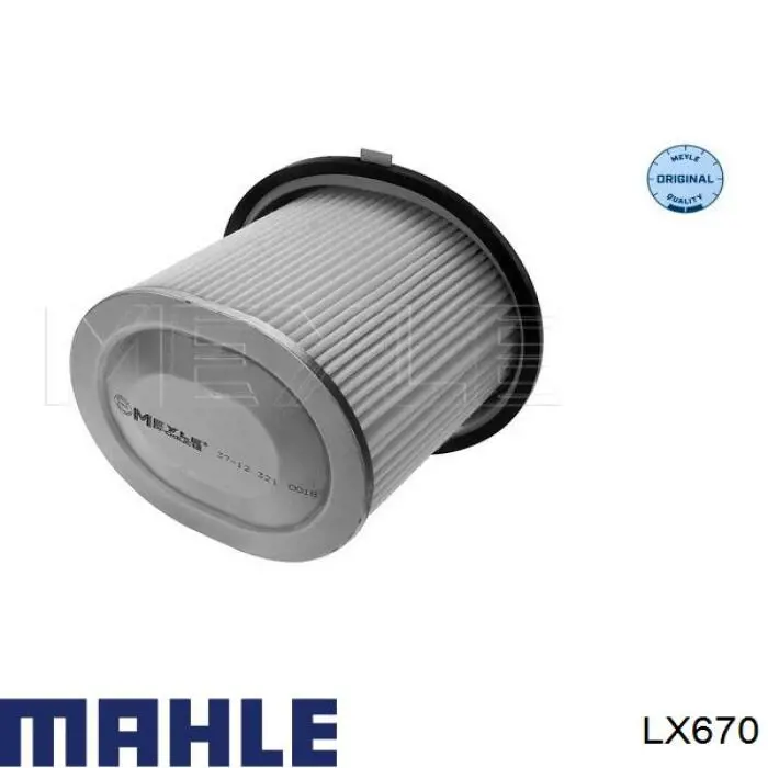 Filtro de aire LX670 Mahle Original