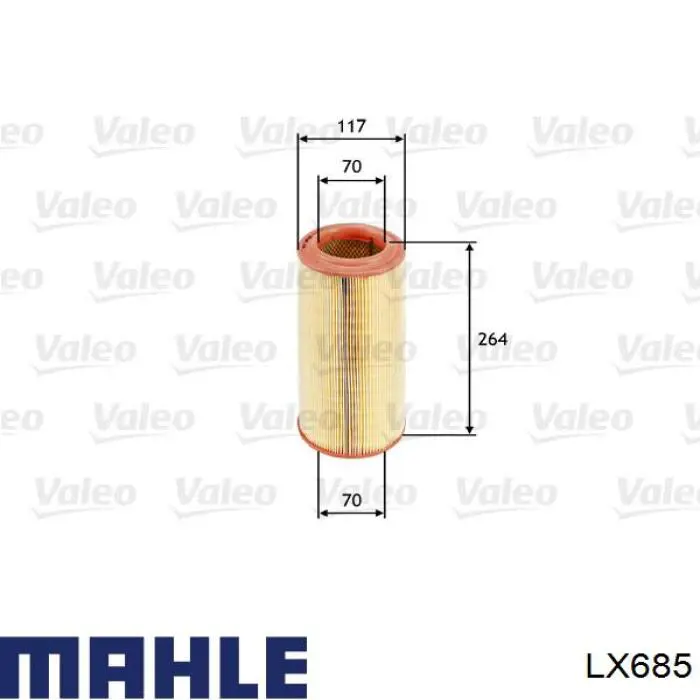 Фильтр воздушный Mahle Original LX685