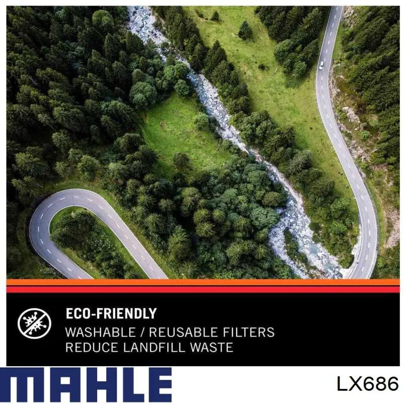 Купить LX686 Mahle Original Автомобильный фильтр воздуха