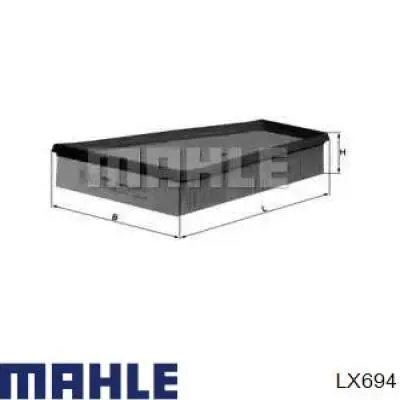 Воздушный фильтр LX694 Mahle Original