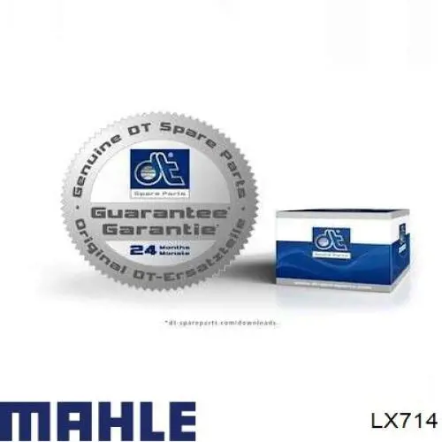 LX714 Mahle Original Воздушный фильтр двигателя