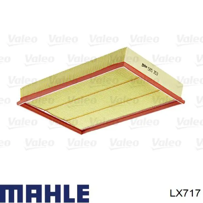Элемент воздушного фильтра Mahle Original LX717 цена, от 12.03 USD