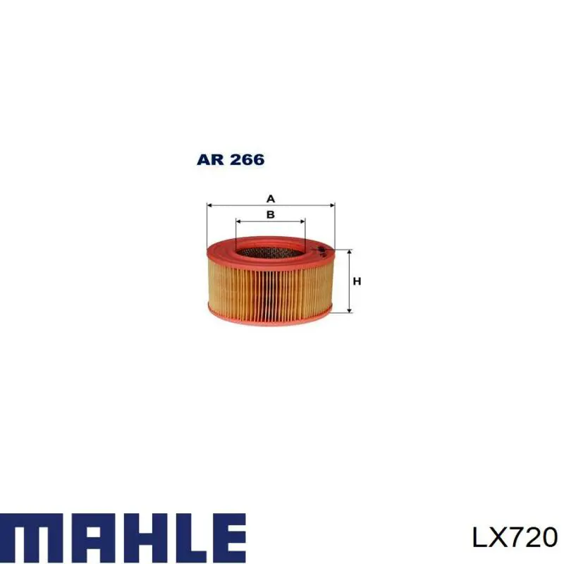 Элемент воздушного фильтра Mahle Original LX720 цена, от 8.04 USD