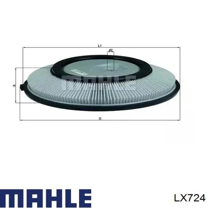 LX724 Mahle Original воздушный фильтр