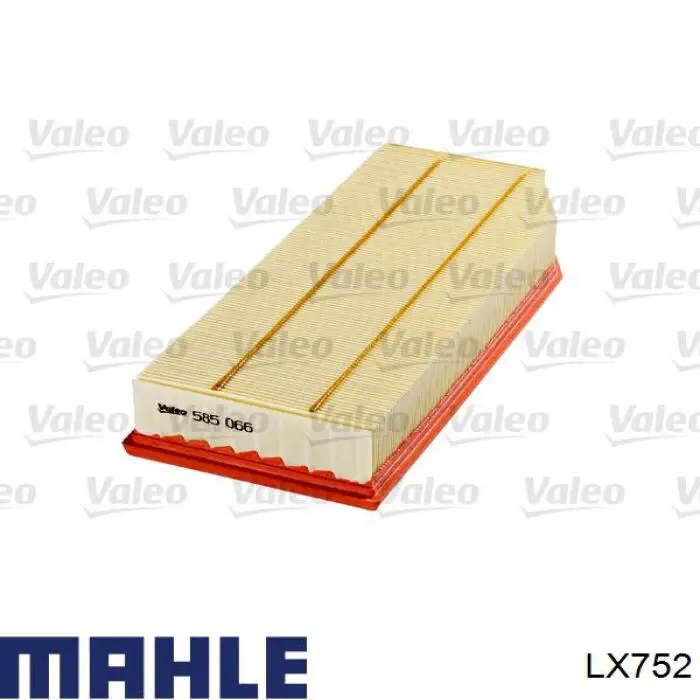 Элемент воздушного фильтра Mahle Original LX752 цена, от 18.97 USD