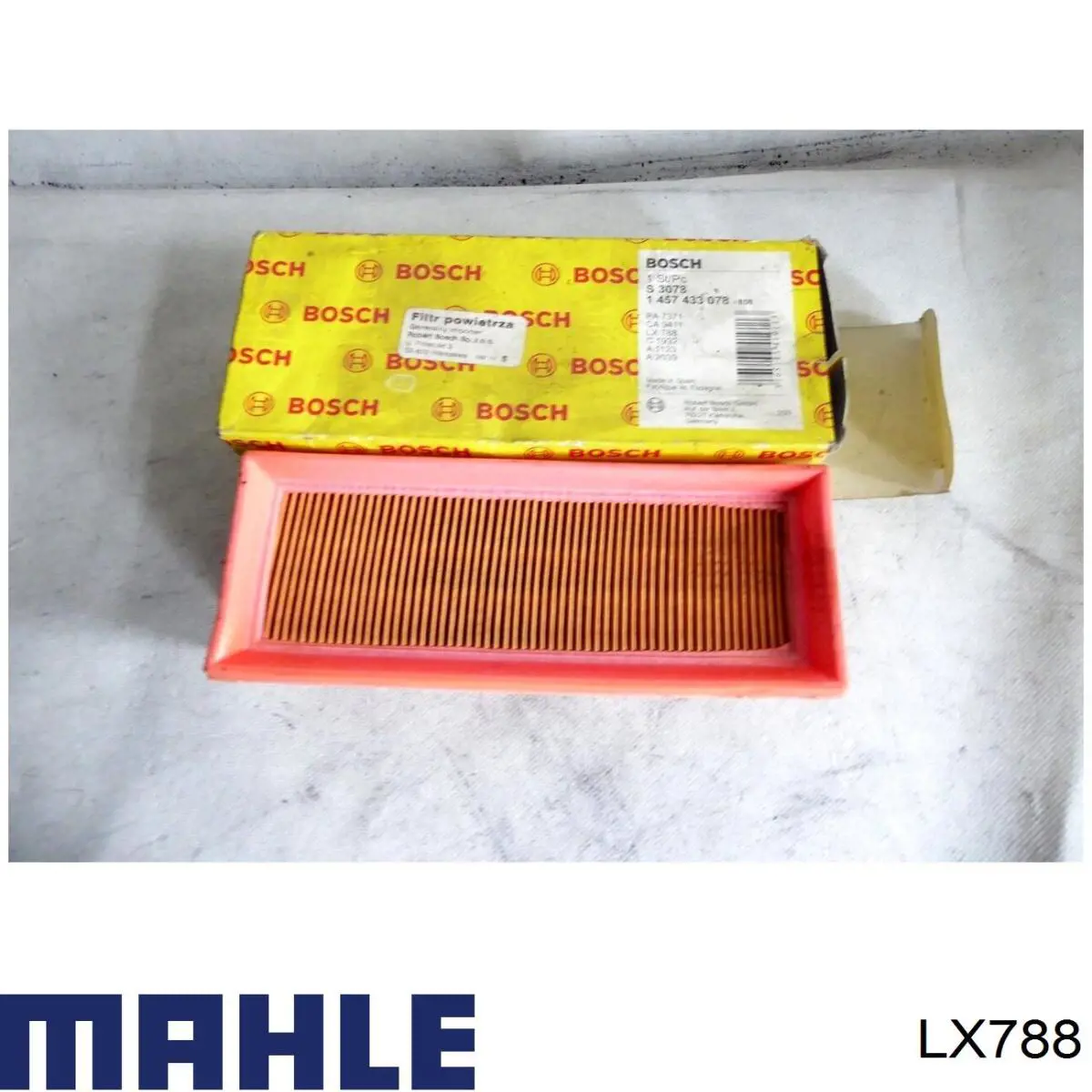 LX788 Mahle Original Воздушный фильтр двигателя