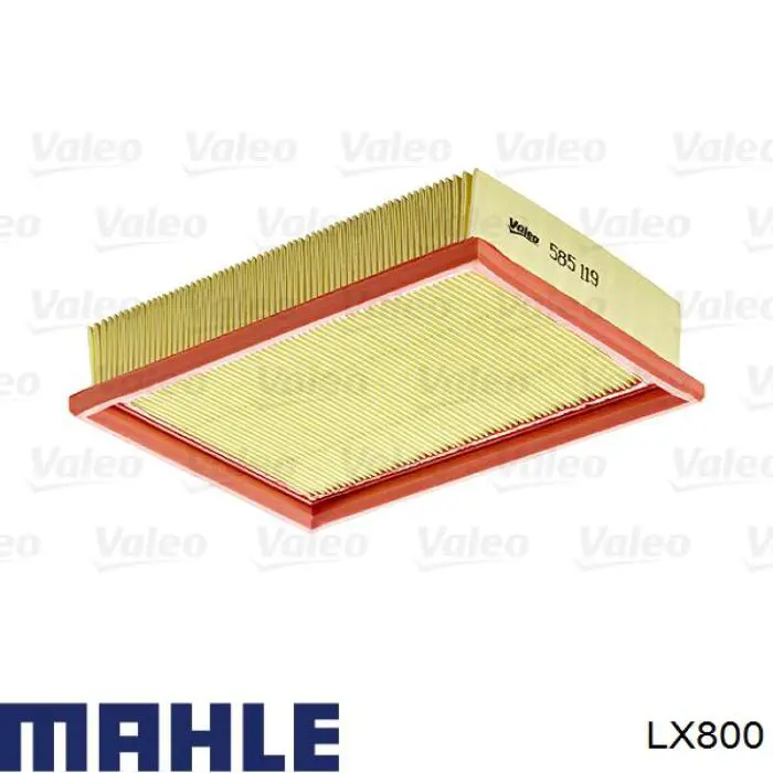 LX800 Mahle Original воздушный фильтр