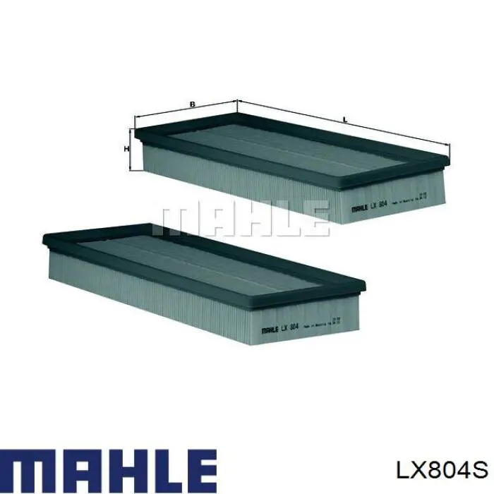 Купить LX804S Mahle Original Автомобильный фильтр воздуха