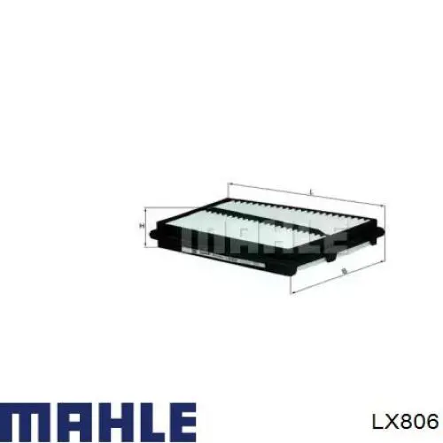 Воздушный фильтр LX806 Mahle Original