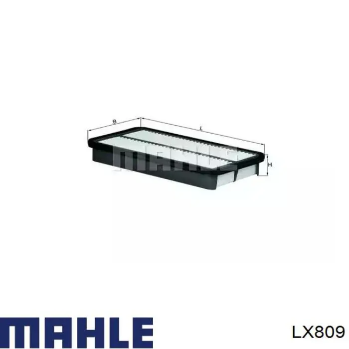LX809 Mahle Original воздушный фильтр