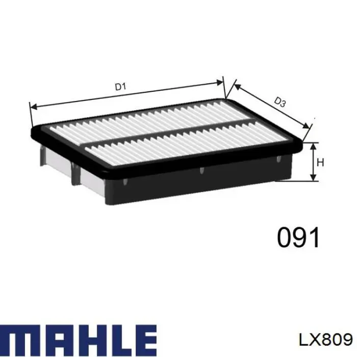 Воздушный фильтр LX809 Mahle Original