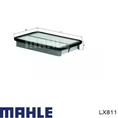 Купить LX811 Mahle Original Автомобильный фильтр воздуха