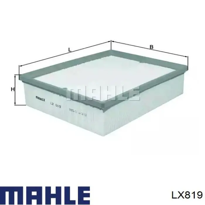 LX819 Mahle Original воздушный фильтр
