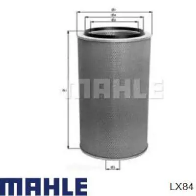 LX84 Mahle Original воздушный фильтр