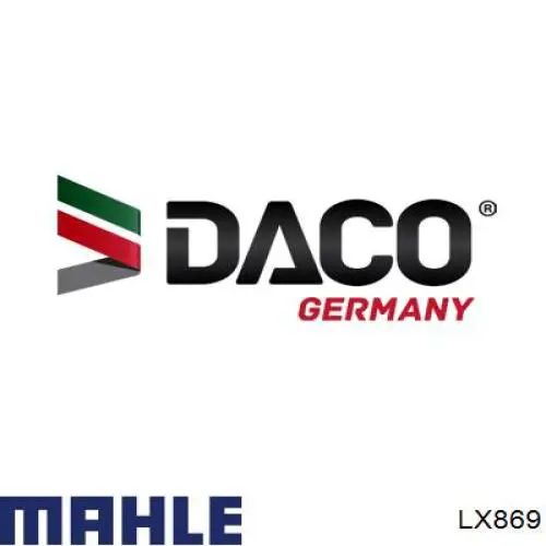 Купить LX869 Mahle Original Автомобильный фильтр воздуха