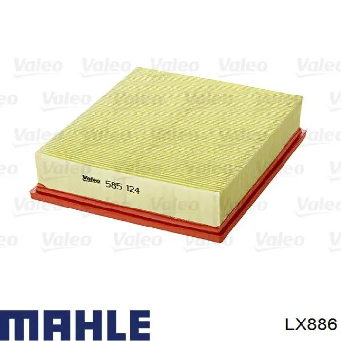 LX886 Mahle Original воздушный фильтр