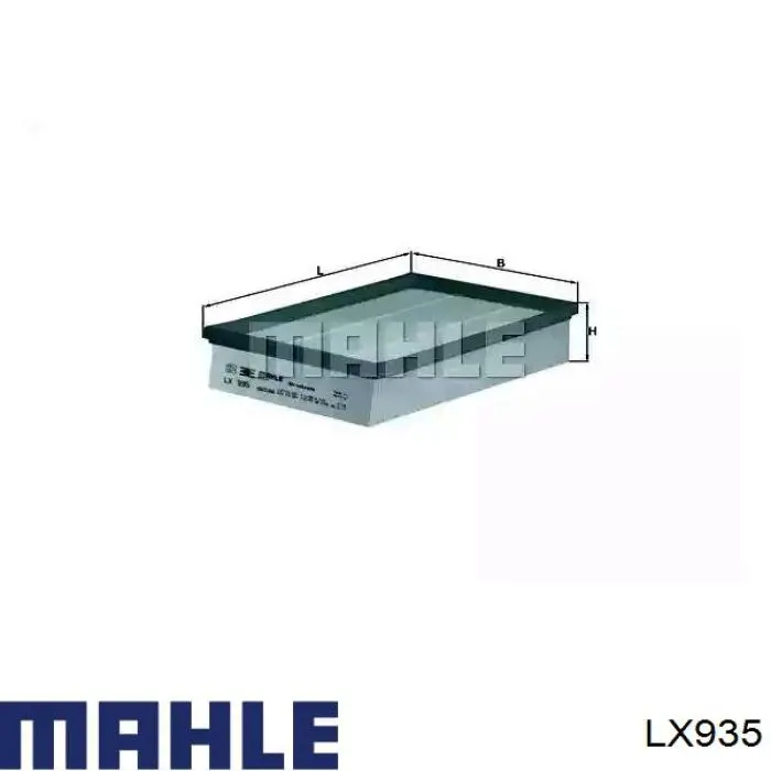 LX935 Mahle Original воздушный фильтр