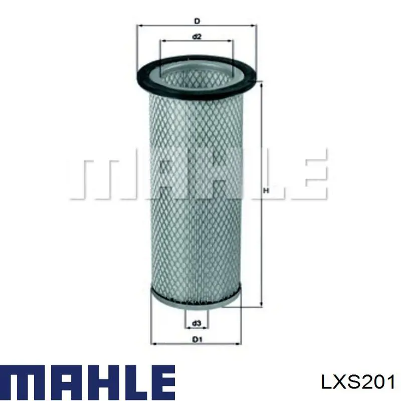 Воздушный фильтр LXS201 Mahle Original