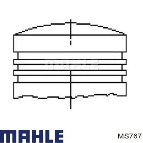 MS767 Mahle Original Стартер автомобиля