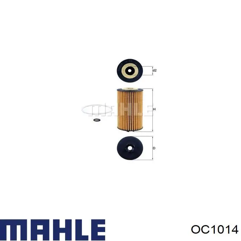 OC1014 Mahle Original фильтр масляный