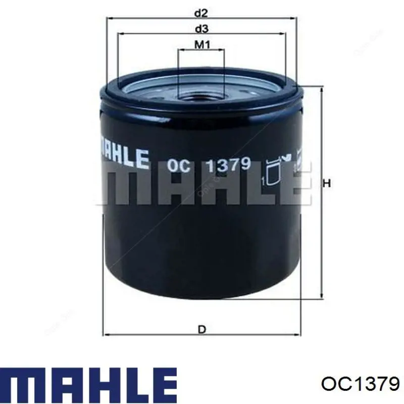 Фильтр очистки масла центробежный Mahle Original OC1379 цена, от 8.35 USD