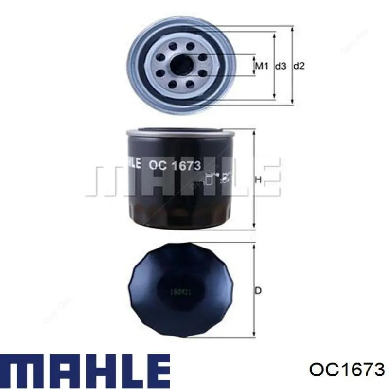 OC1673 Mahle Original масляный фильтр