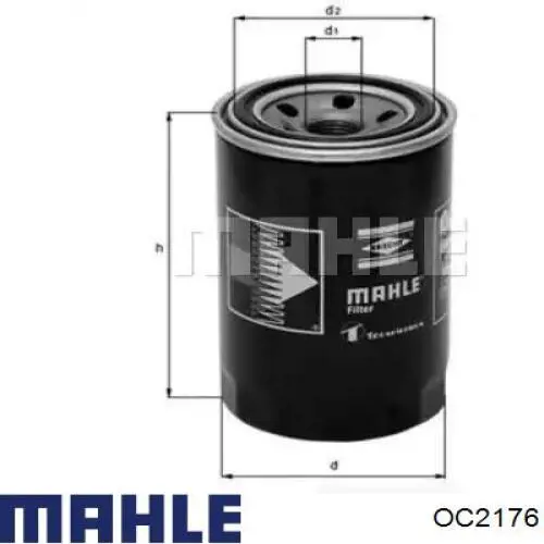 OC2176 Mahle Original масляный фильтр