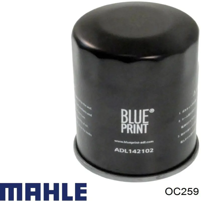 OC259 Mahle Original Масляный фильтр двигателя
