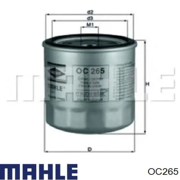 Фильтр очистки масла центробежный Mahle Original OC265 цена, от 5.14 USD