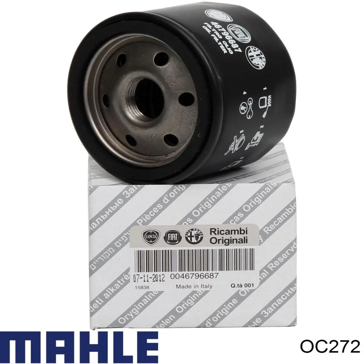 Купить OC272 Mahle Original Фильтр центробежный очистки масла