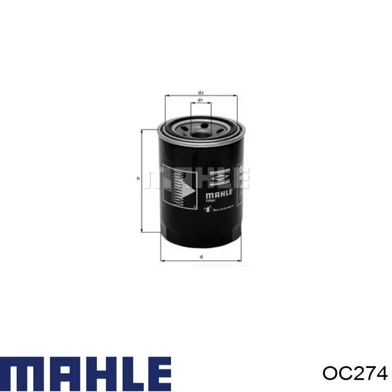 Фильтр масла Mahle Original OC274