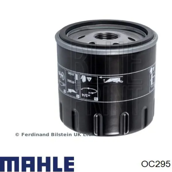 OC295 Mahle Original Масляный фильтр двигателя