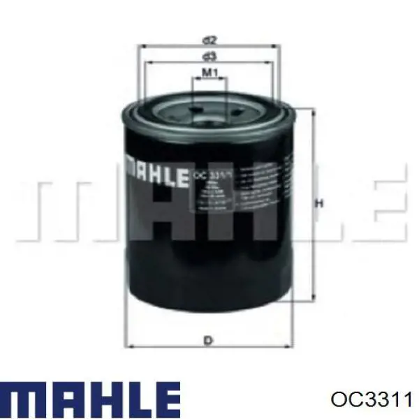 OC3311 Mahle Original масляный фильтр