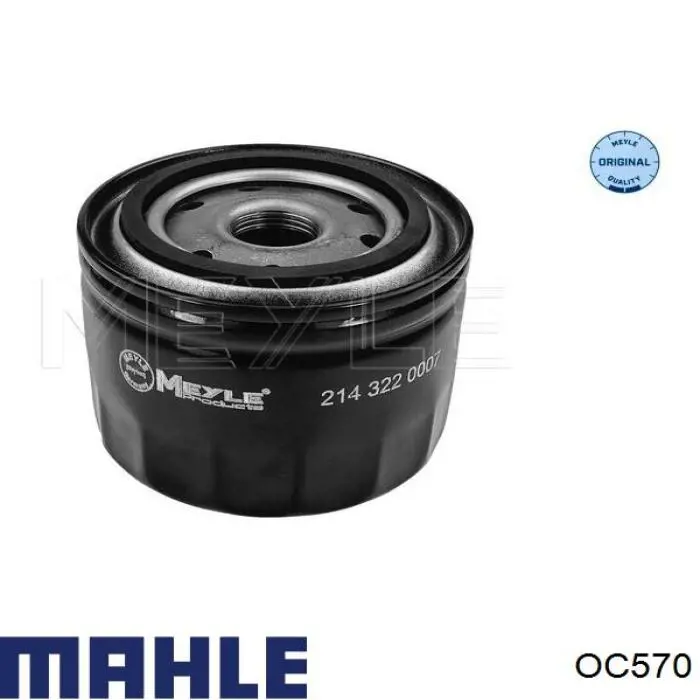 Фильтр очистки масла центробежный Mahle Original OC570 цена, от 14.19 USD