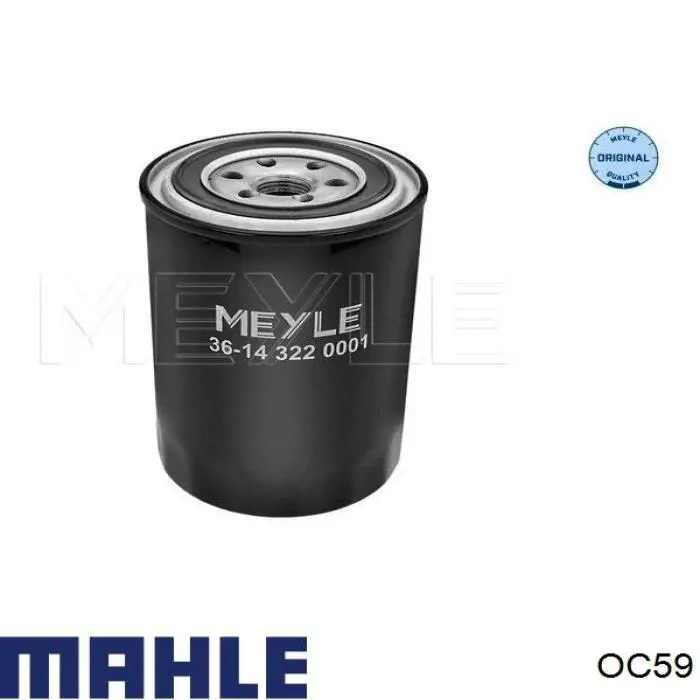 Фильтр очистки масла центробежный Mahle Original OC59 цена, от 8.74 USD