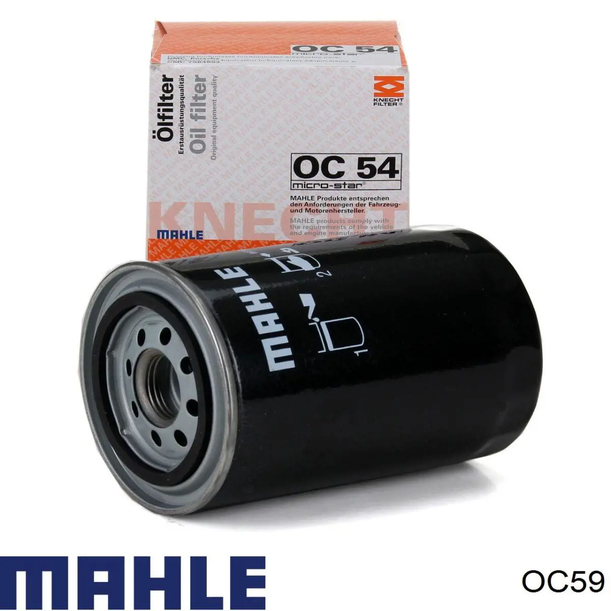 Фильтр масла Mahle Original OC59