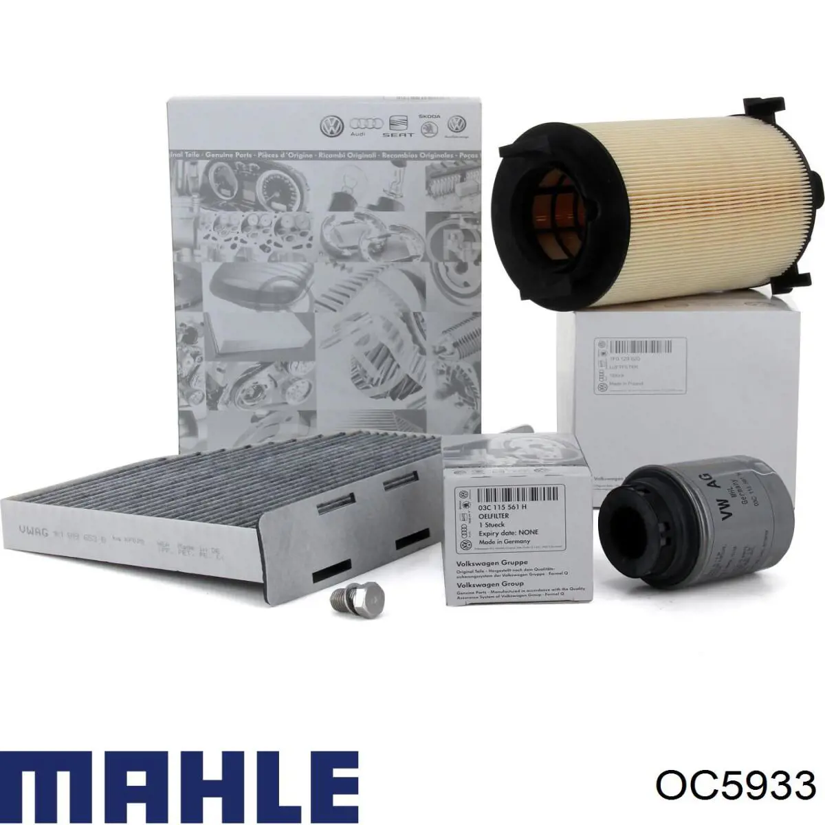 OC5933 Mahle Original Масляный фильтр двигателя