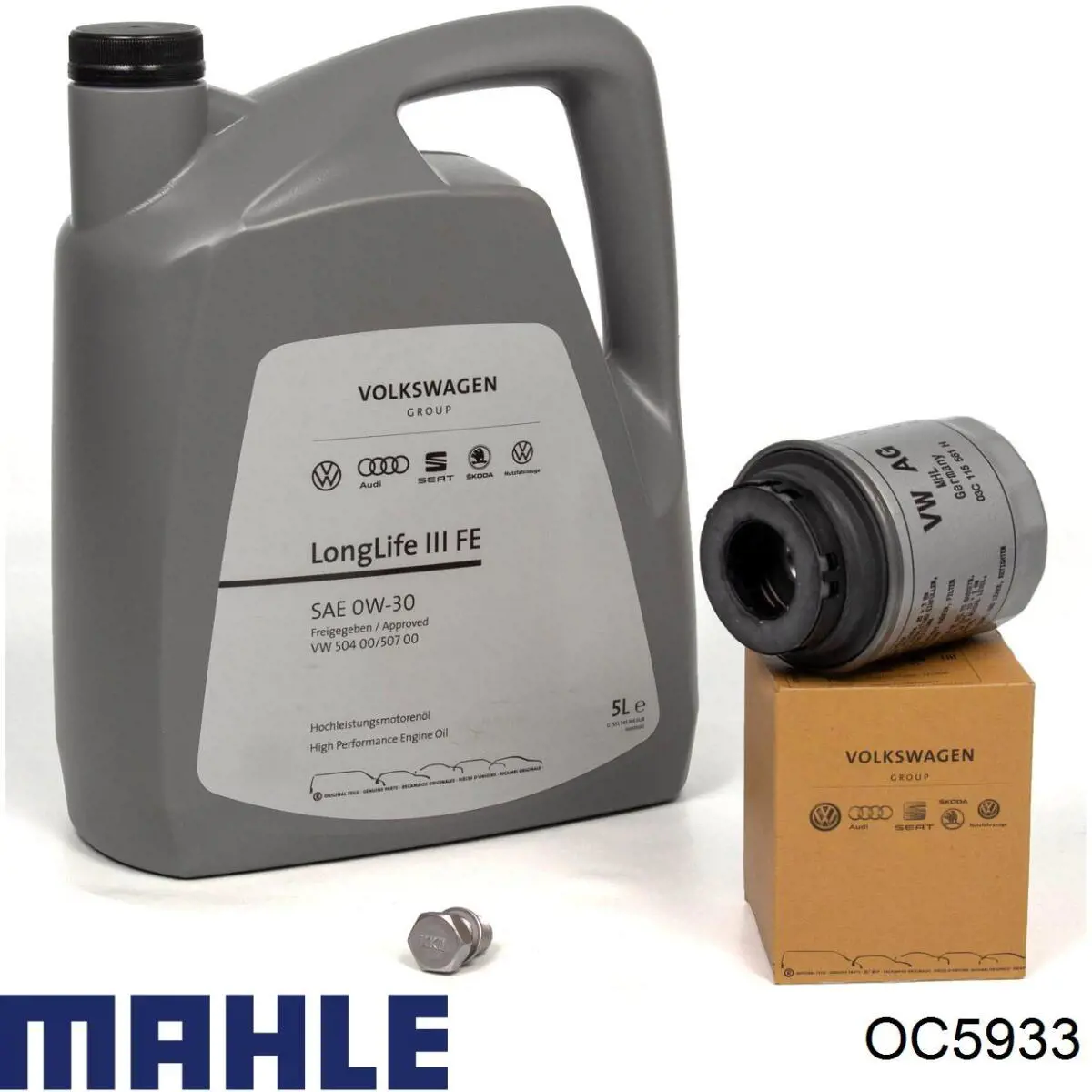 Масляный фильтр OC5933 Mahle Original
