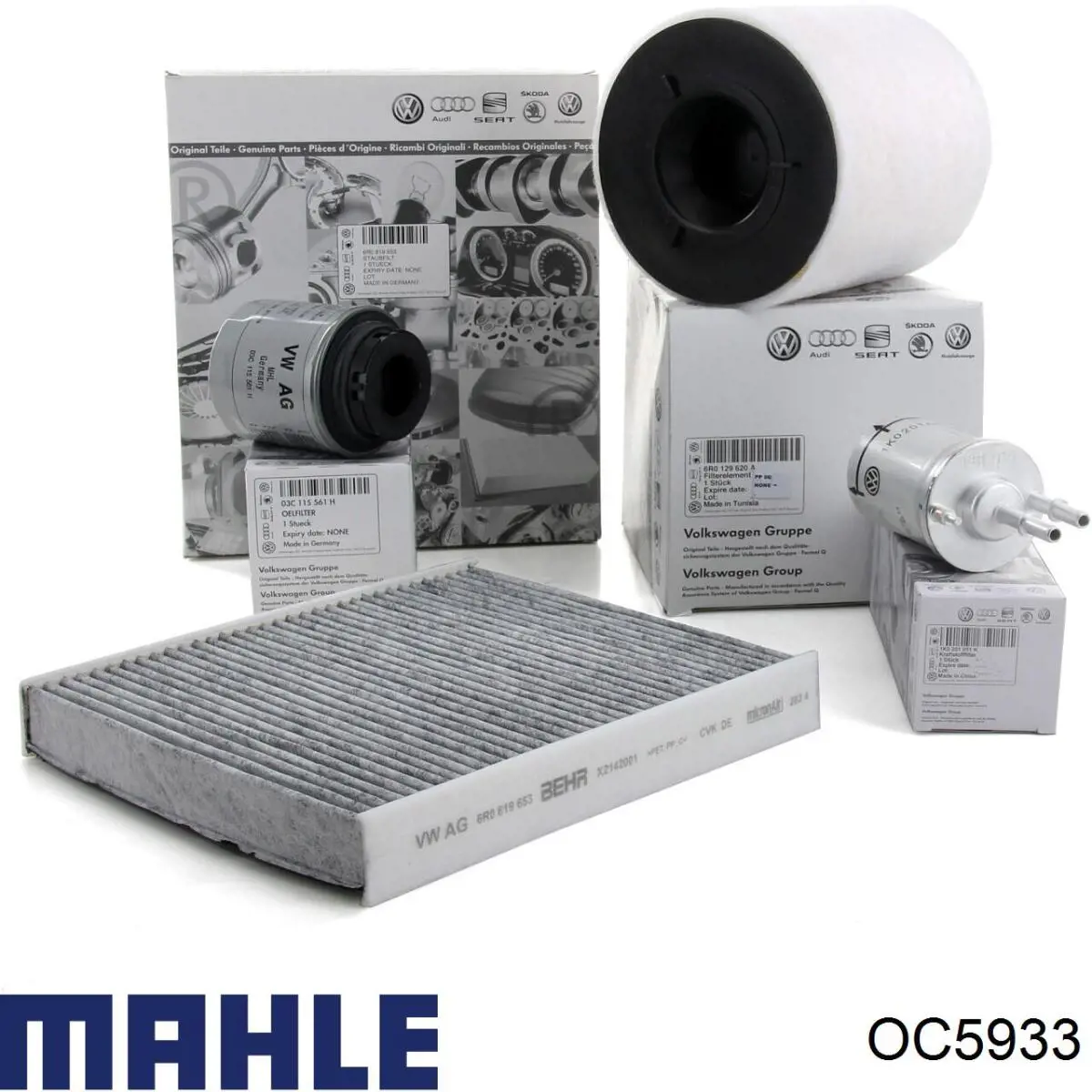 Масляный фильтр OC5933 Mahle Original