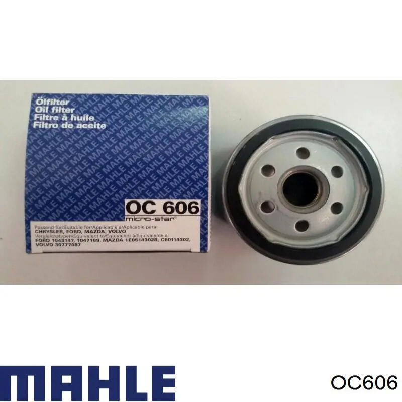 OC606 Mahle Original масляный фильтр