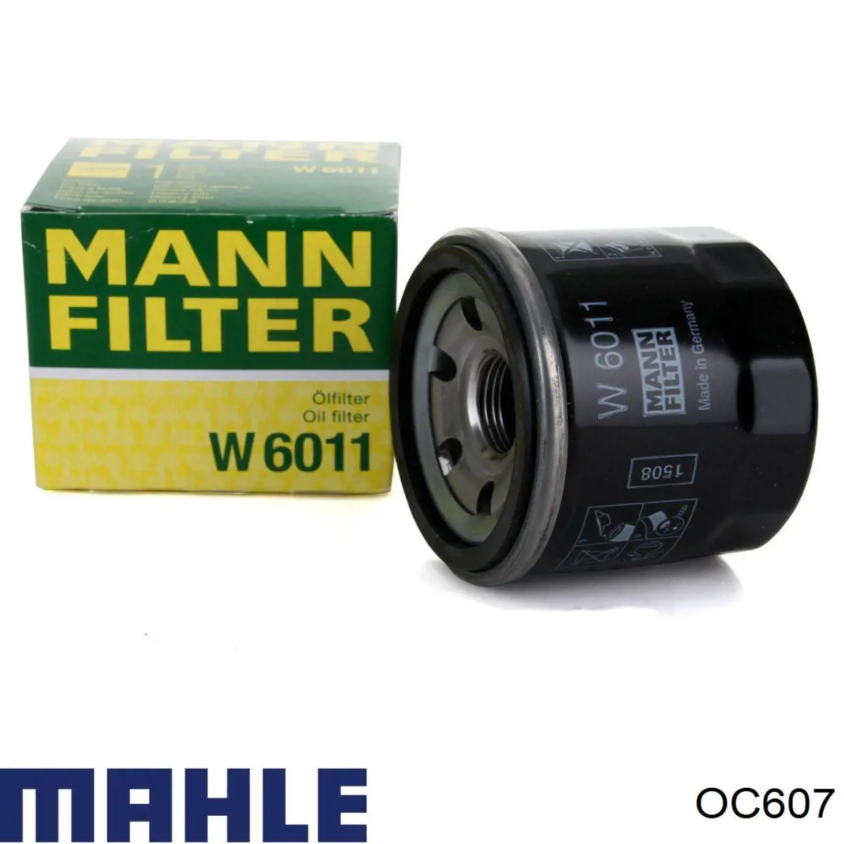 Купить OC607 Mahle Original Фильтр центробежный очистки масла