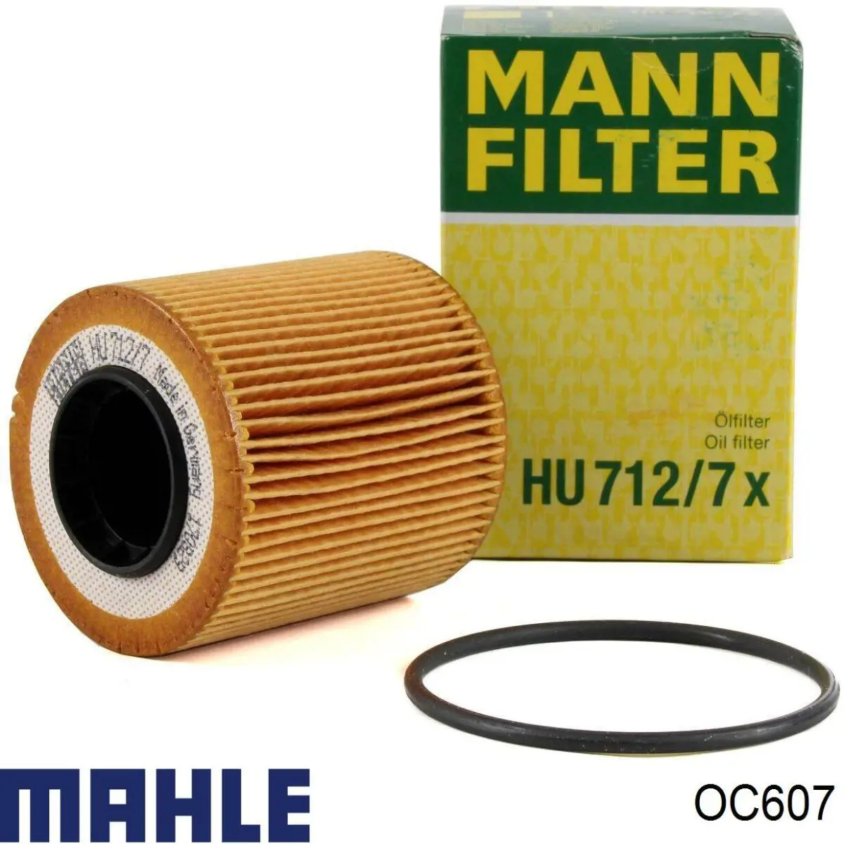 Фильтр масла Mahle Original OC607