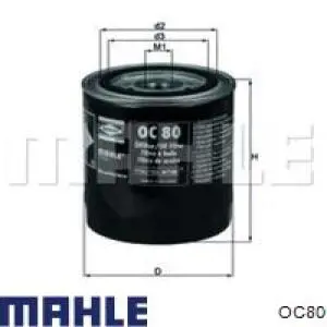 Фильтр очистки масла центробежный Mahle Original OC80 цена, от 7.51 USD